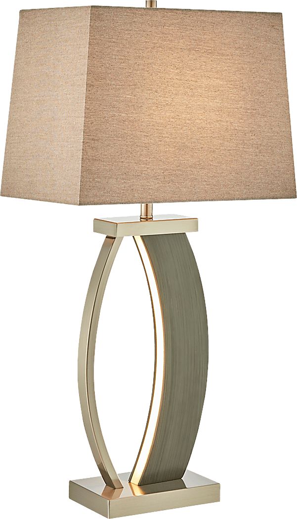 Toulon Drive Gray Lamp