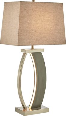 Toulon Drive Gray Lamp