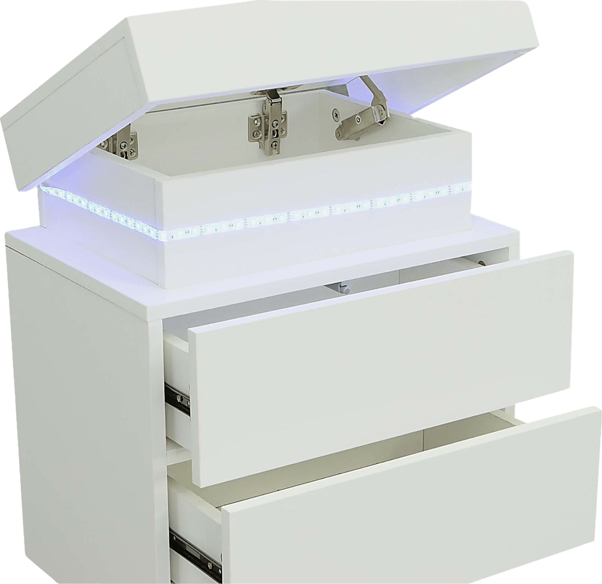 Towhee I White Nightstand - Image 8