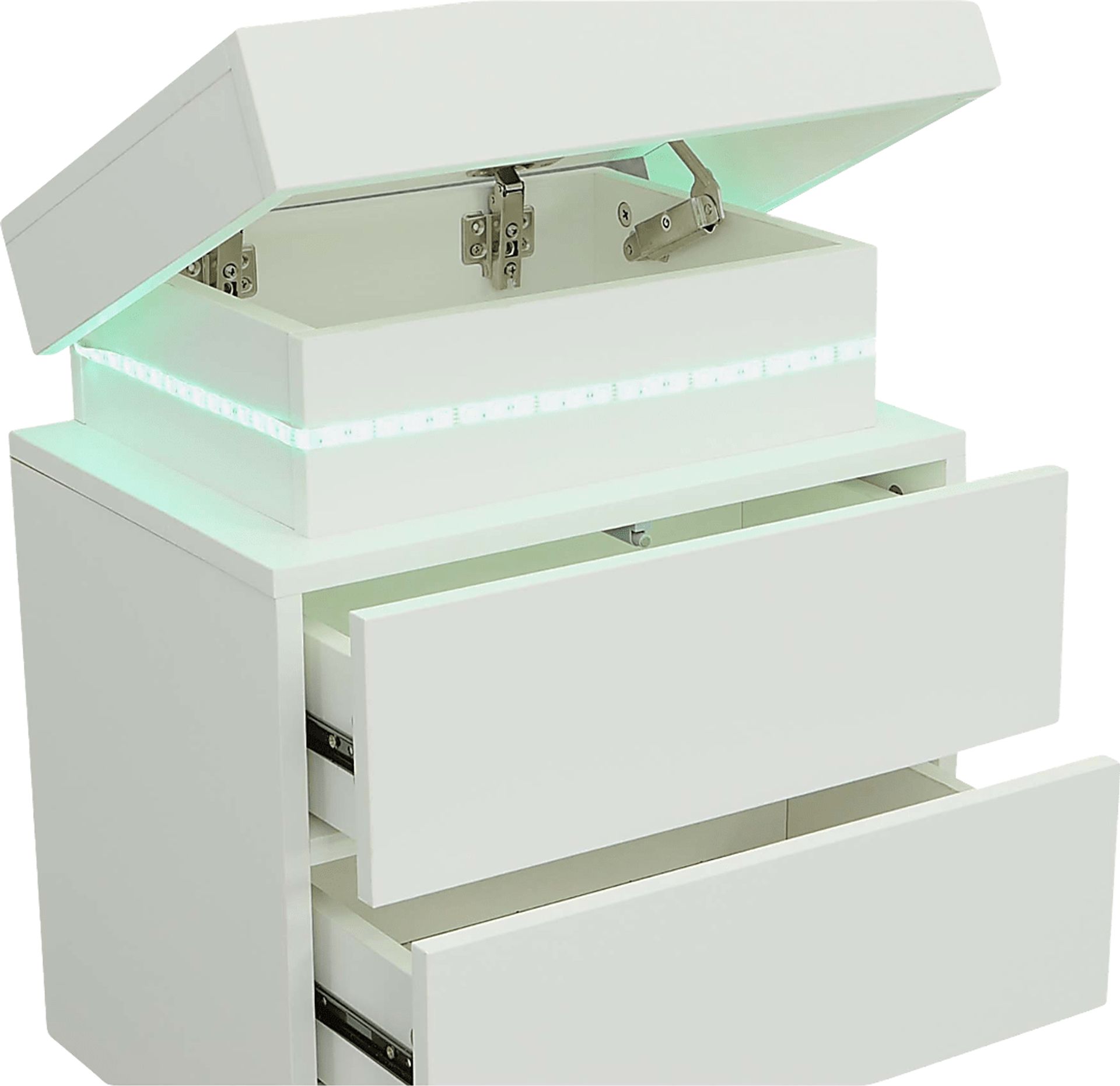 Towhee I White Nightstand - Image 9