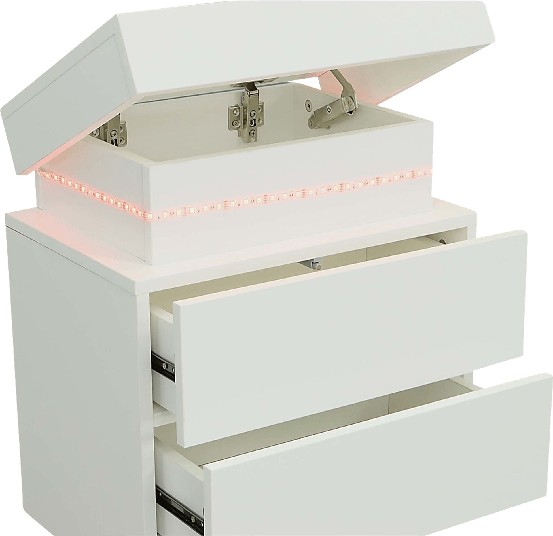 Towhee I White Nightstand - Image 10