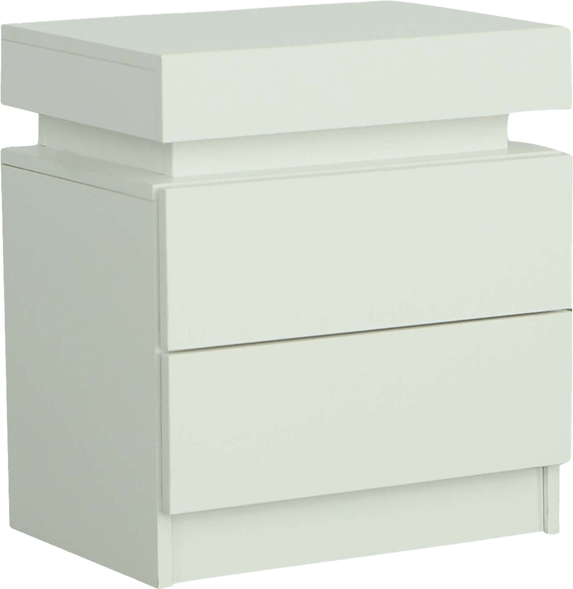 Towhee I White Nightstand - Image 1