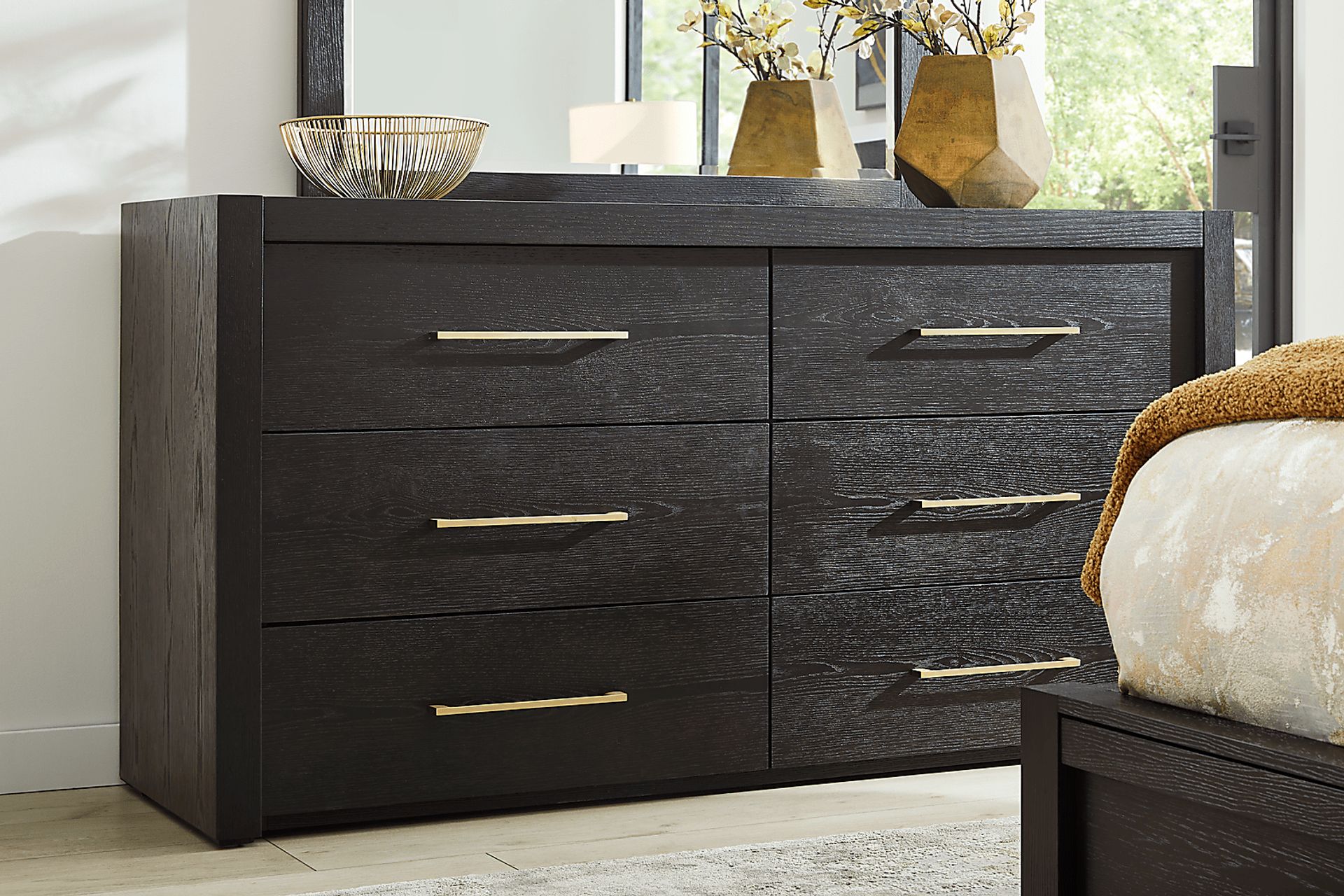 Townbrook Ebony 5 Pc Queen Panel Bedroom - Image 7
