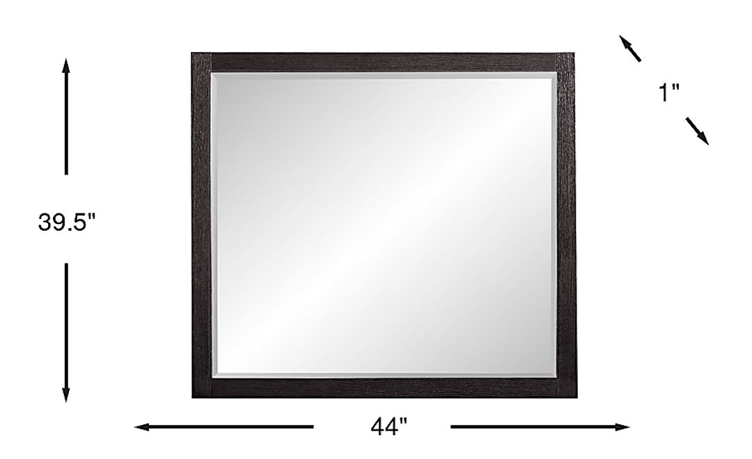 Townbrook Ebony Mirror