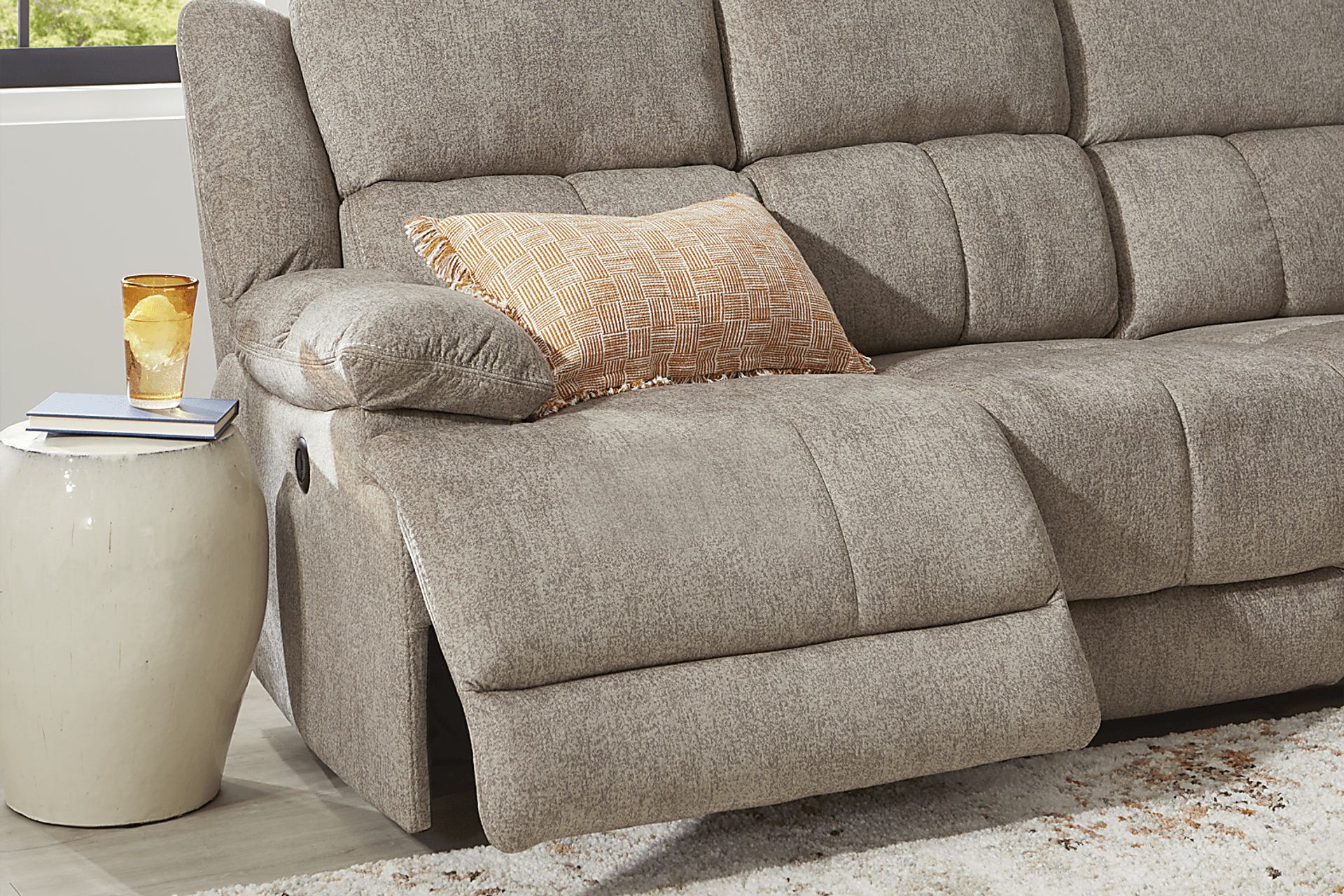 Townsend Brown Power Reclining Sofa - Image 3