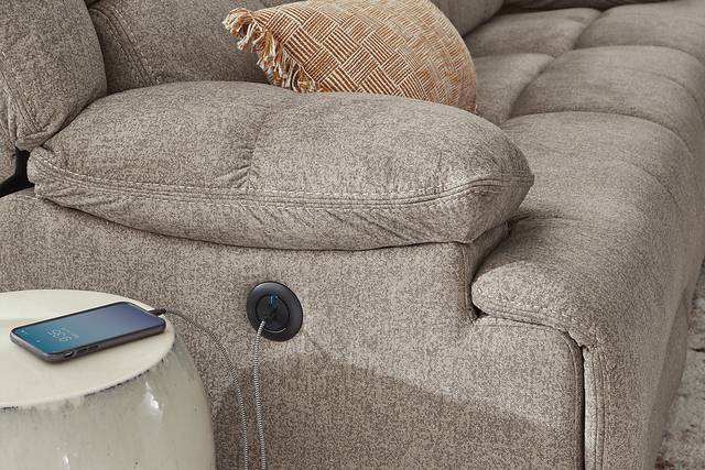 Townsend Brown 5 Pc Reclining Living Room - Thumbnail - Image 6