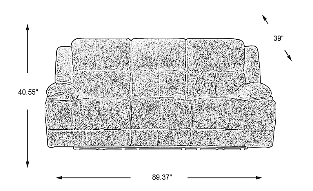 Townsend Power Reclining Sofa