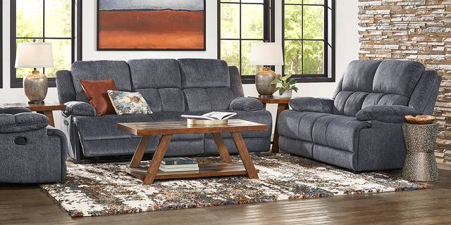 Townsend Gray Reclining Sofa - Thumbnail - Image 2
