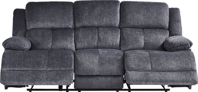Townsend Gray Reclining Sofa - Thumbnail - Image 3