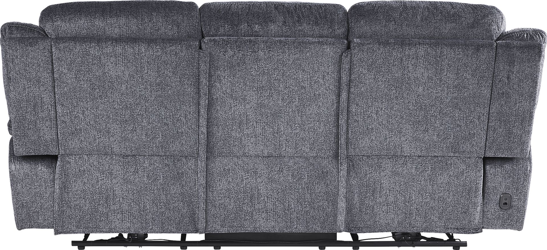 Townsend Gray Power Reclining Sofa - Image 4