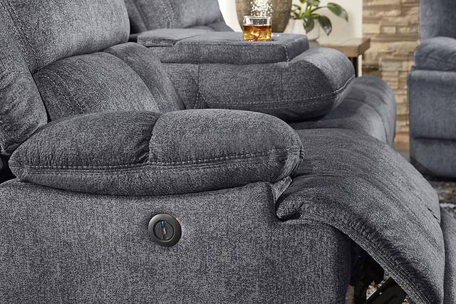 Townsend Gray 8 Pc Reclining Living Room - Thumbnail - Image 6