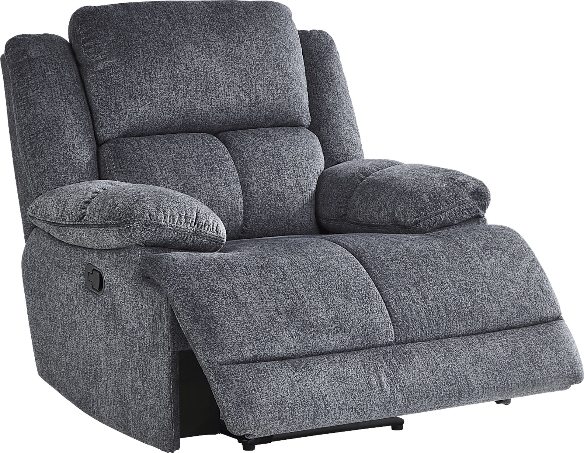 Townsend Gray 3 Pc Living Room with Reclining Sofa - Image 9