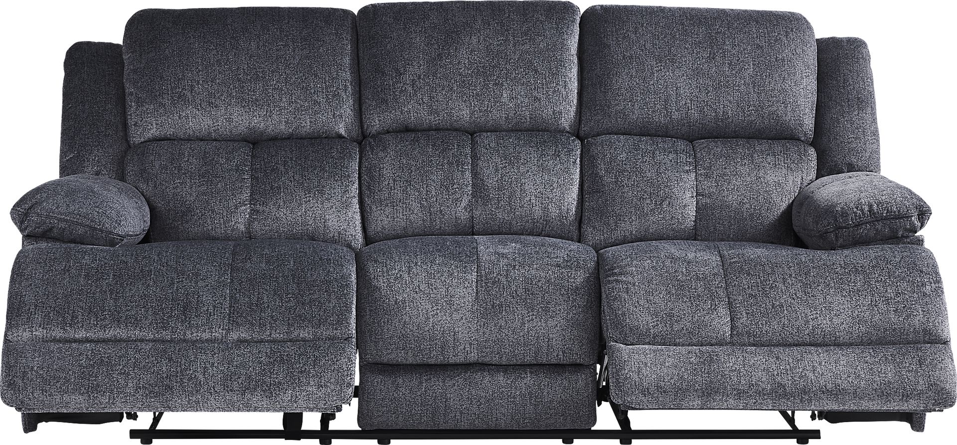 Townsend Gray Reclining Sofa - Image 3