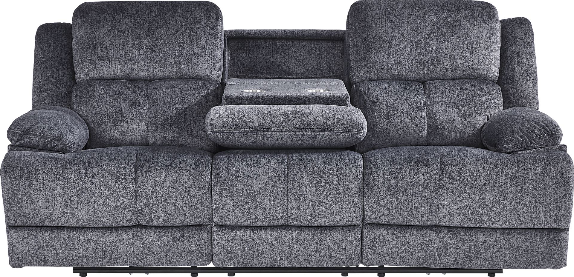 Townsend Gray Reclining Sofa - Image 4