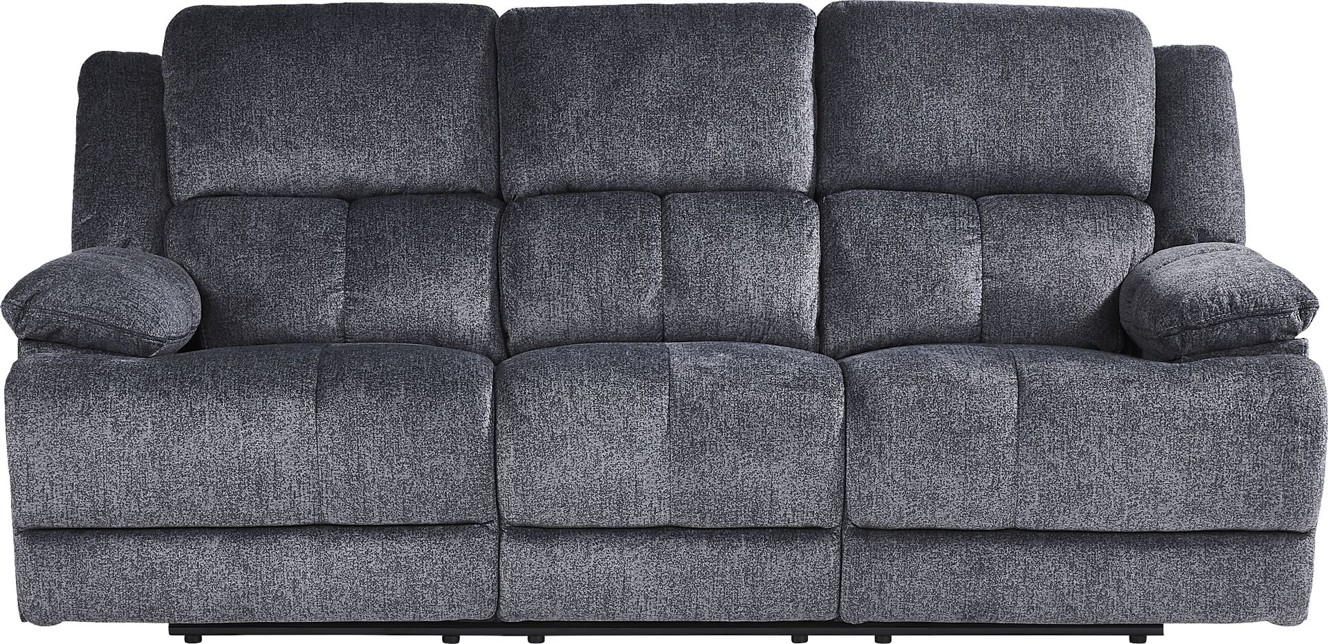 Townsend Gray Reclining Sofa - Image 1