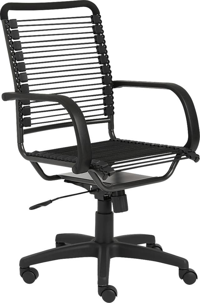 Townsite Black Office Chair - Thumbnail - Image 4