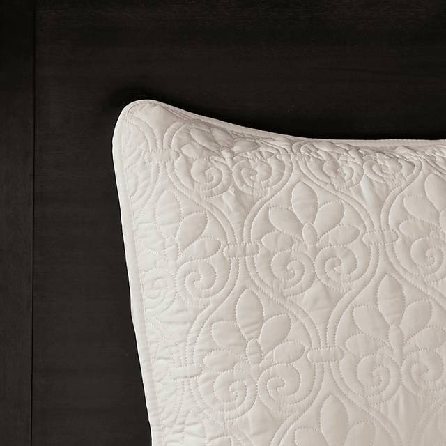 Toyah Cream 3 Pc King Bedspread Set - Thumbnail - Image 6