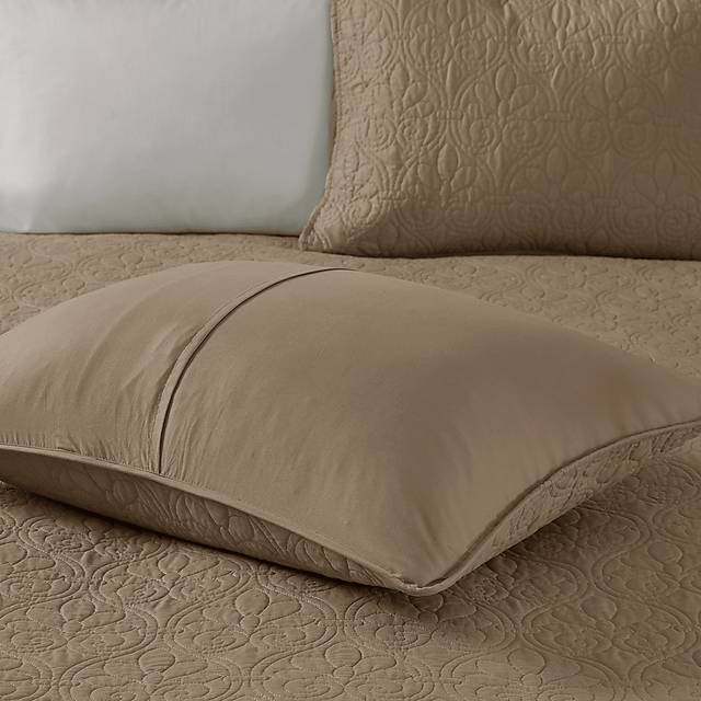 Toyah Mocha Brown 3 Pc King Bedspread Set - Thumbnail - Image 5
