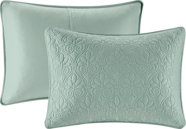 Toyah Seafoam Green 3 Pc King Bedspread Set - Thumbnail - Image 5