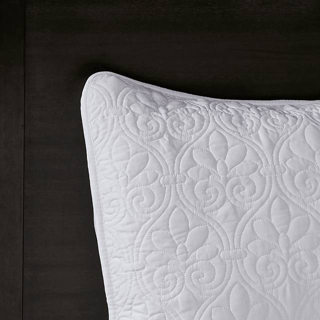 Toyah White 3 Pc King Bedspread Set - Thumbnail - Image 6
