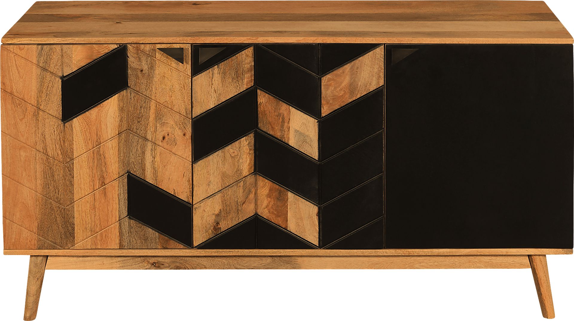 Toyath Brown 55 in. Credenza - Image 3