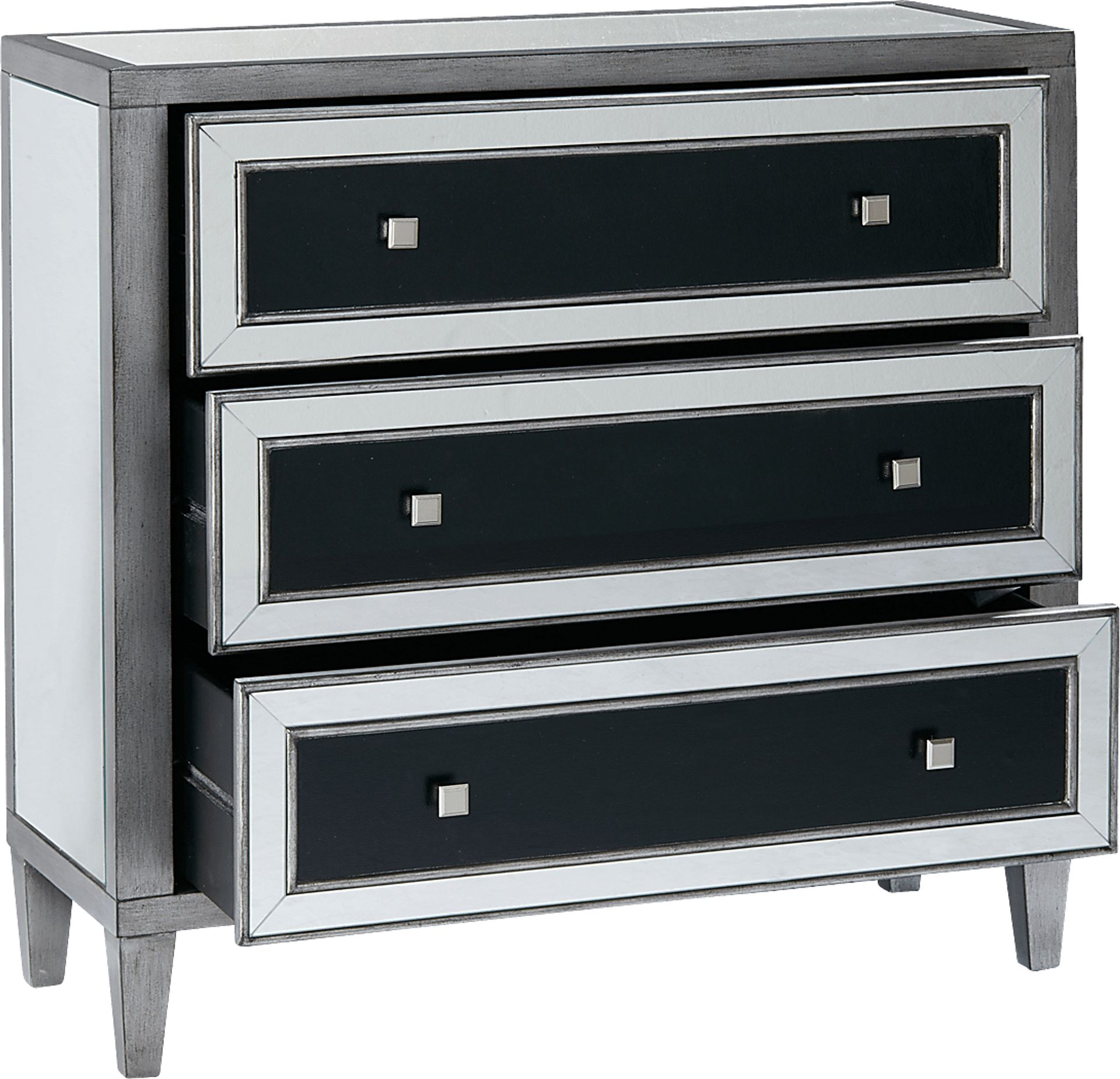 Tradd Silver Accent Cabinet - Image 4