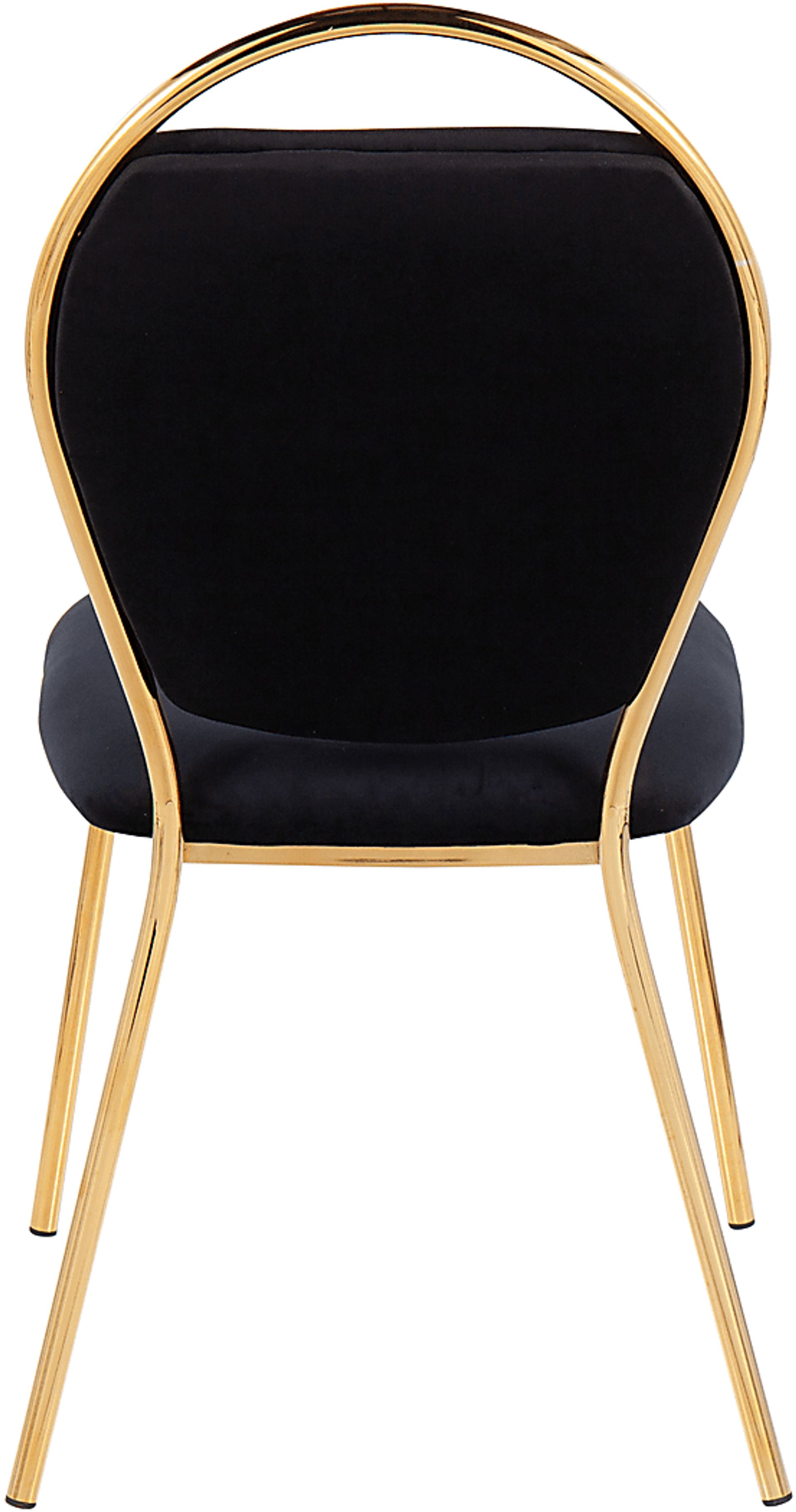 Trafalger Black Side Chair, Set of 2 - Image 5