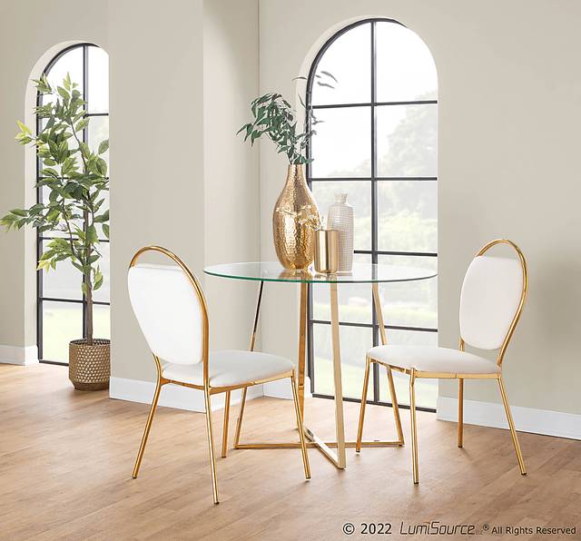 Trafalger Cream Side Chair, Set of 2 - Thumbnail - Image 11