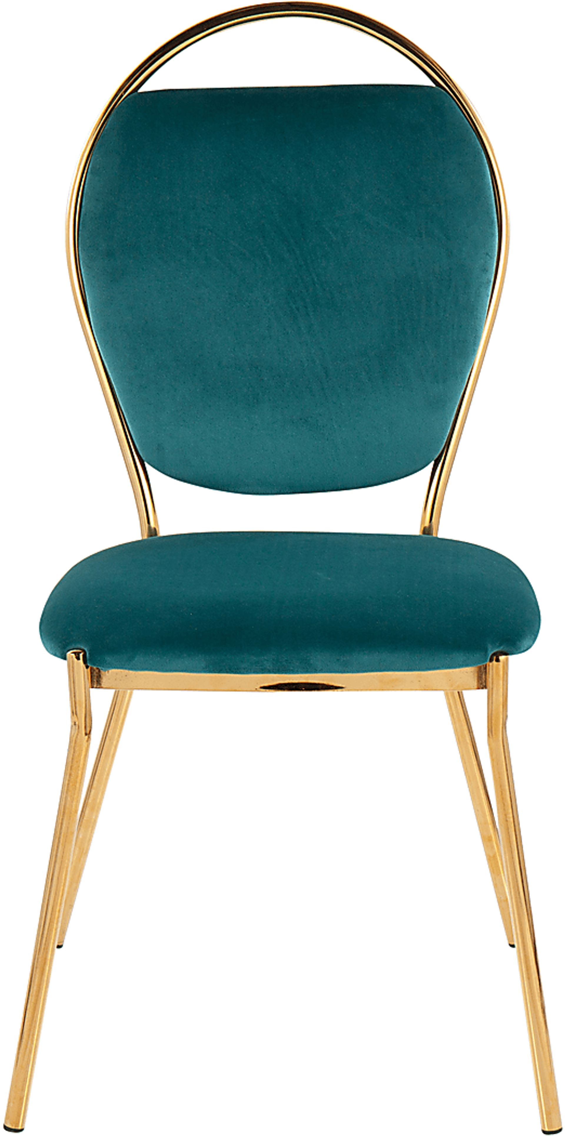 Trafalger Green Side Chair, set of 2 - Image 6