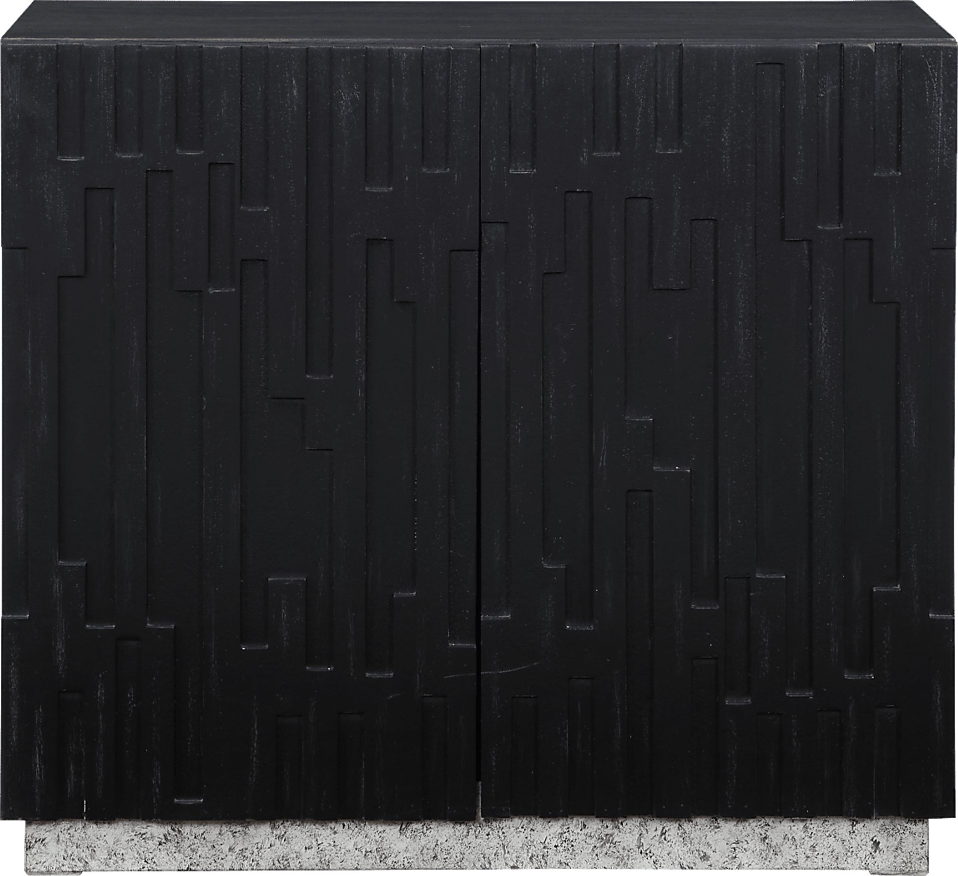Trafford Black Accent Cabinet - Image 3