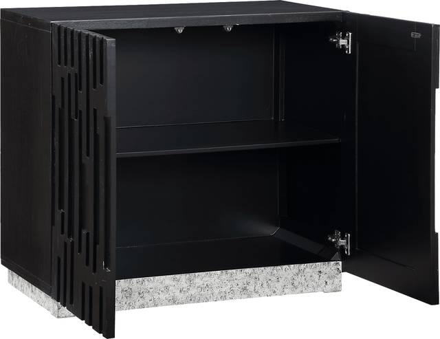 Trafford Black Accent Cabinet - Thumbnail - Image 4