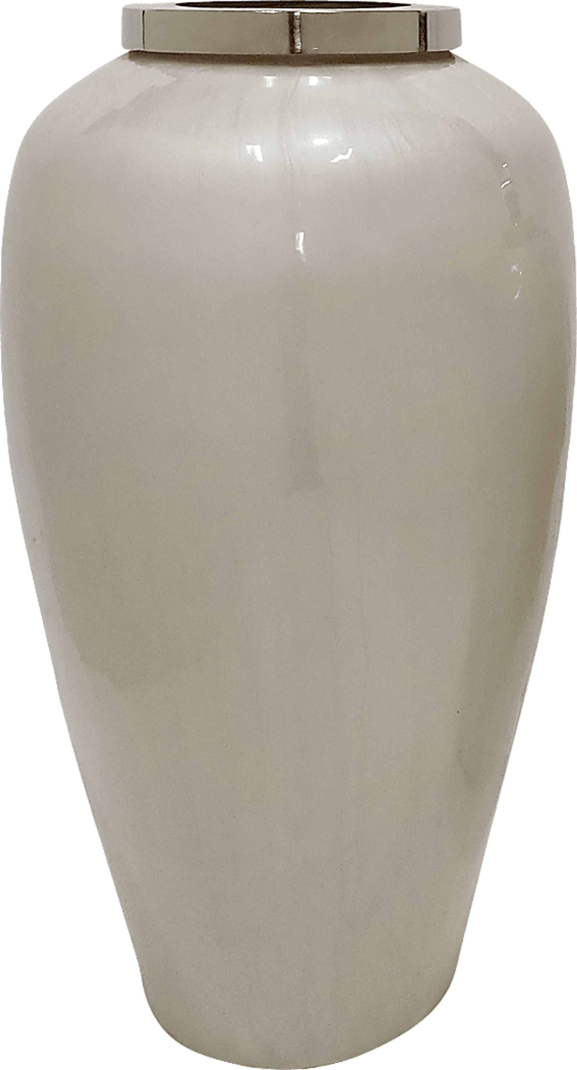 Trahlyta White Vase - Image 1