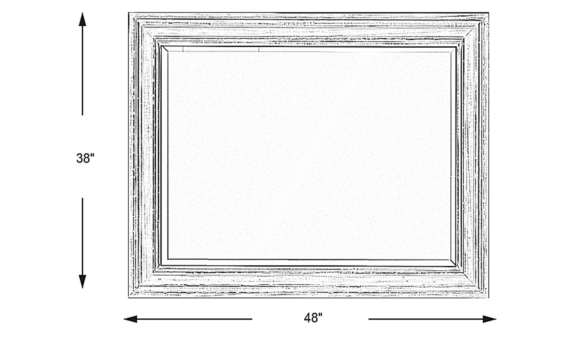 Dimension Image. Please refer to the Dimension Tab on this page for dimension details.