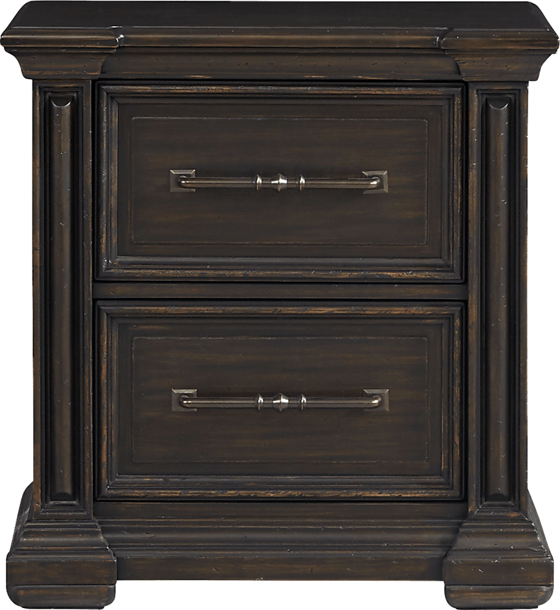 Trail Woods Black Nightstand - Image 1