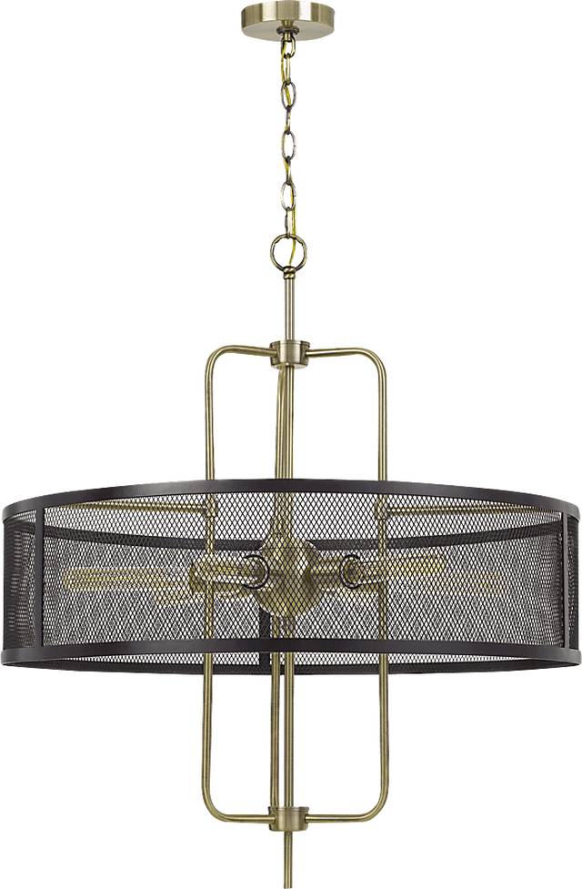Trailorama Brass Chandelier - Thumbnail - Image 1