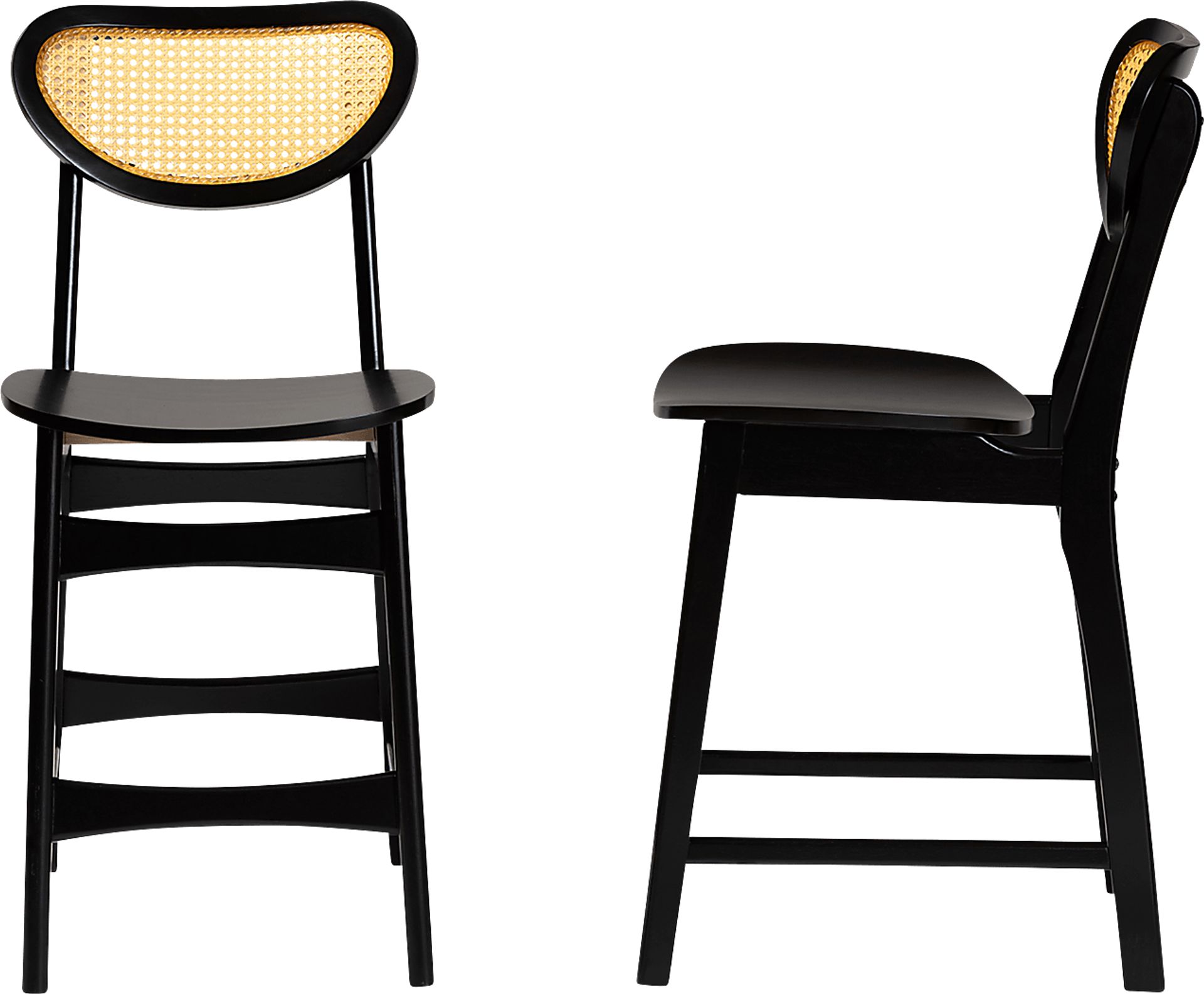 Traminer Dark Brown Counter Stool, Set of 2 - Image 4