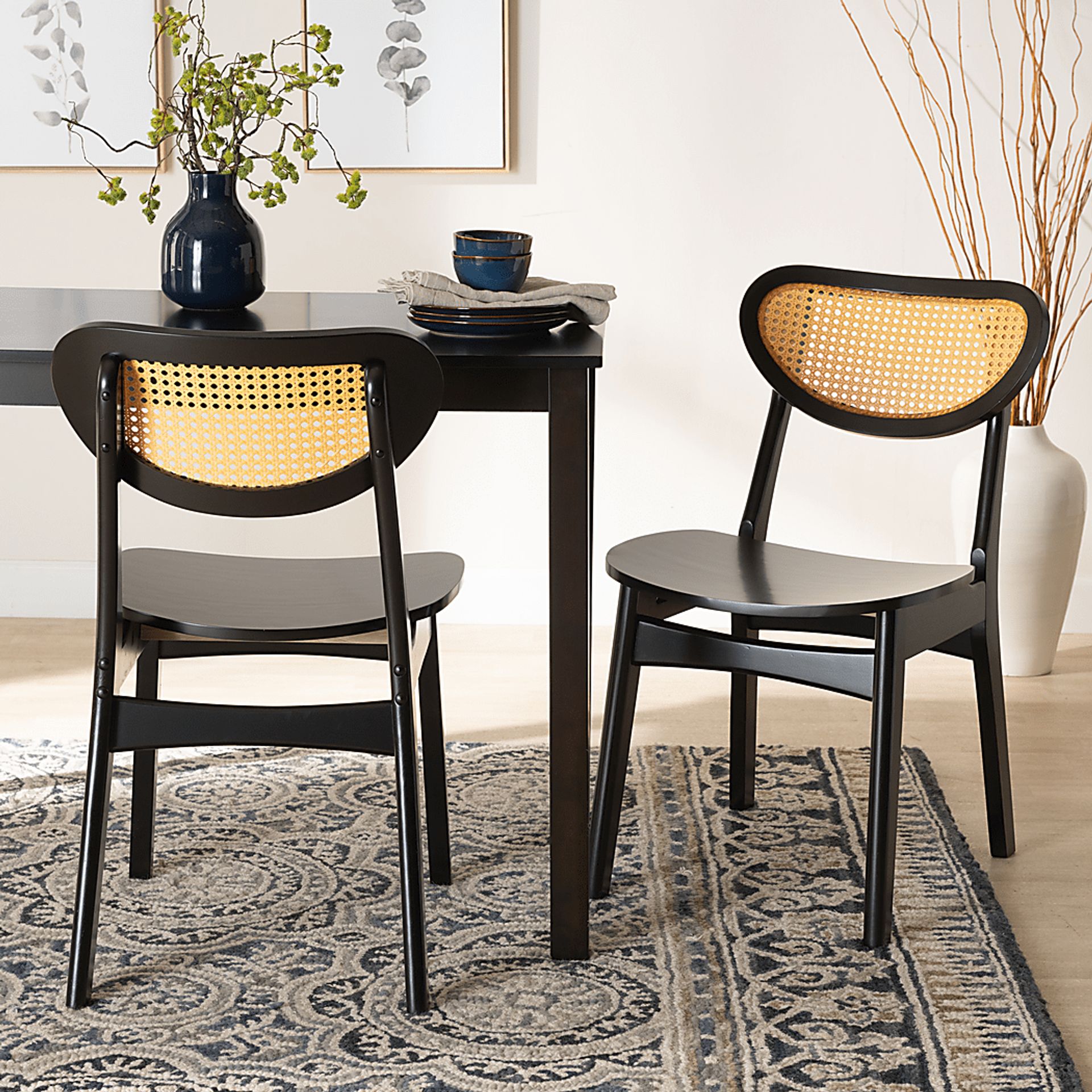 Traminer Dark Brown Dining Chair, Set of 2 - Image 2