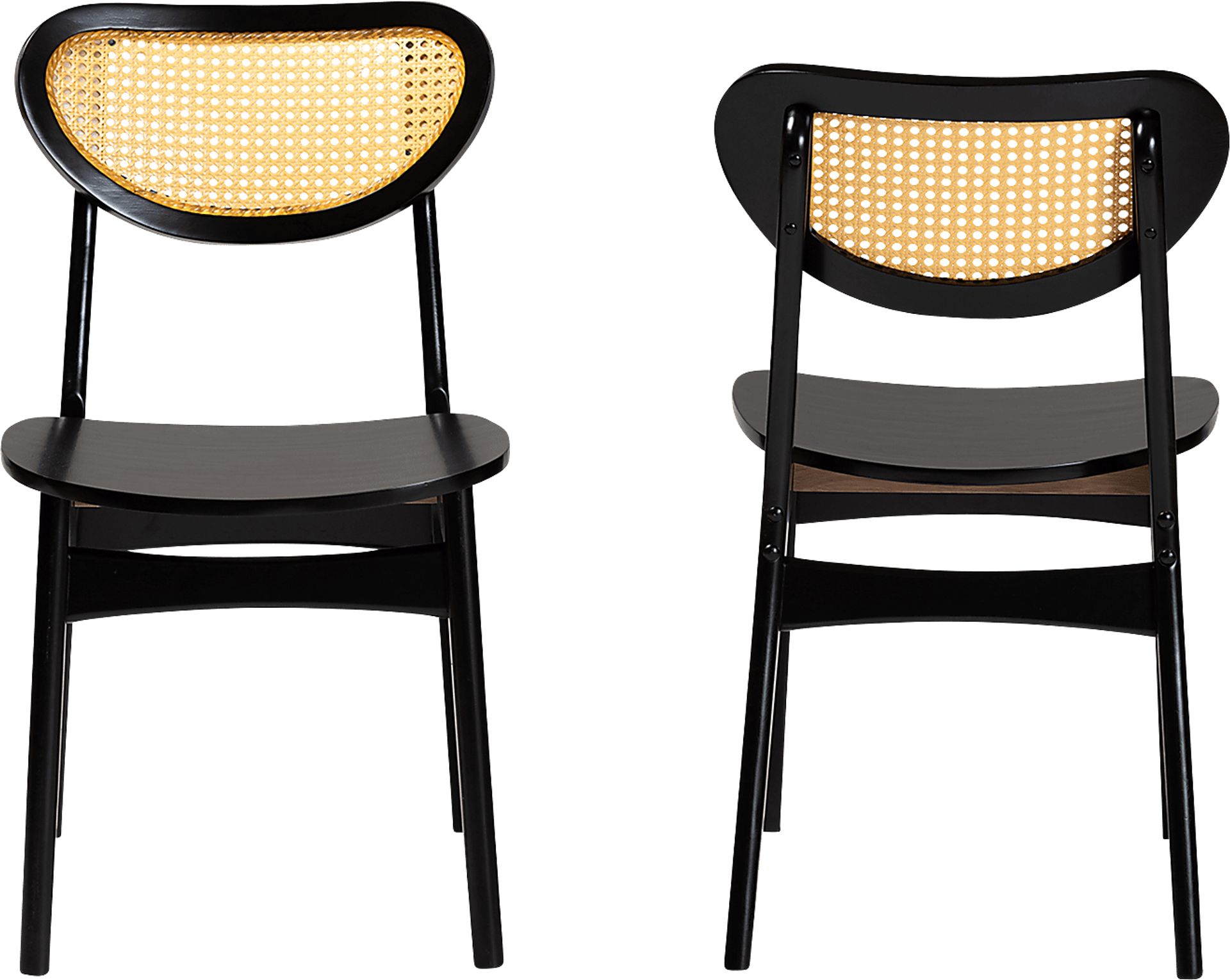 Traminer Dark Brown Dining Chair, Set of 2 - Image 3