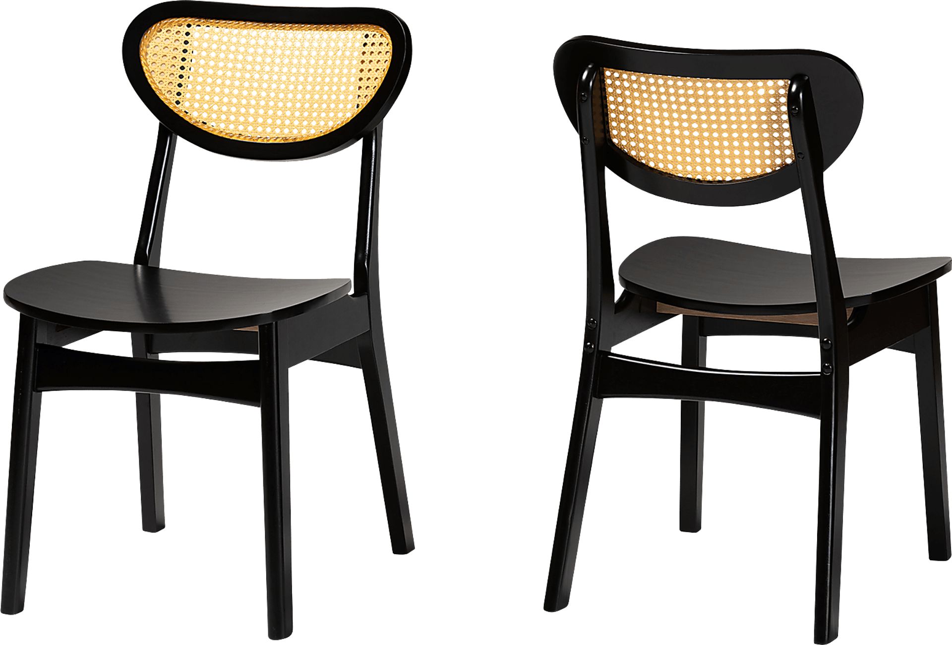 Traminer Dark Brown Dining Chair, Set of 2 - Image 1