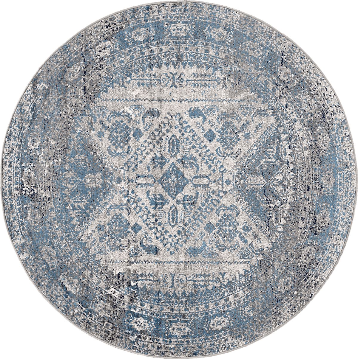 II Gray,Ice Gray,White Rug Rooms to Go