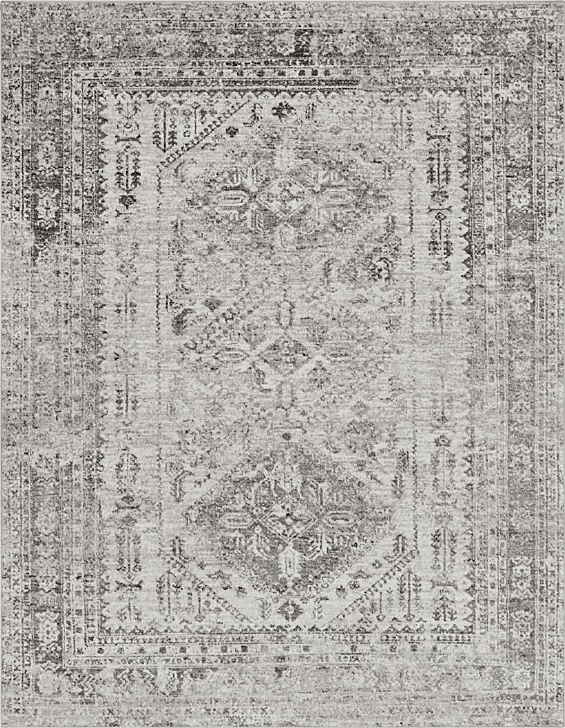 Transcom III Gray 7'10 x 10'2 Rug