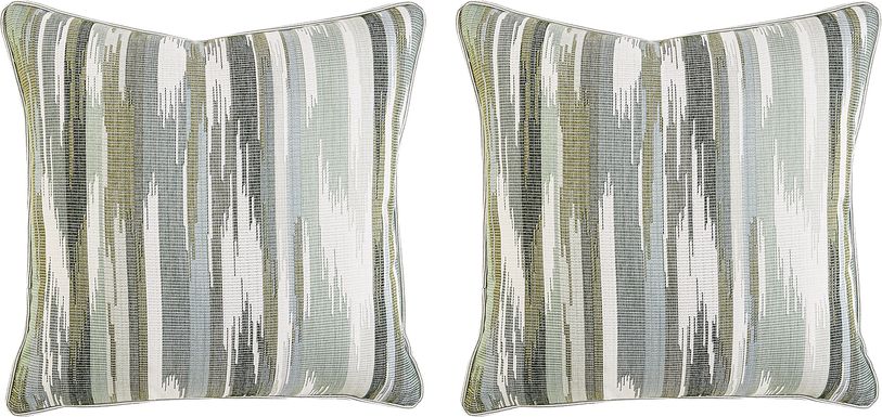 Transformation Moss Indoor/Outdoor Accent Pillow, Set of 2