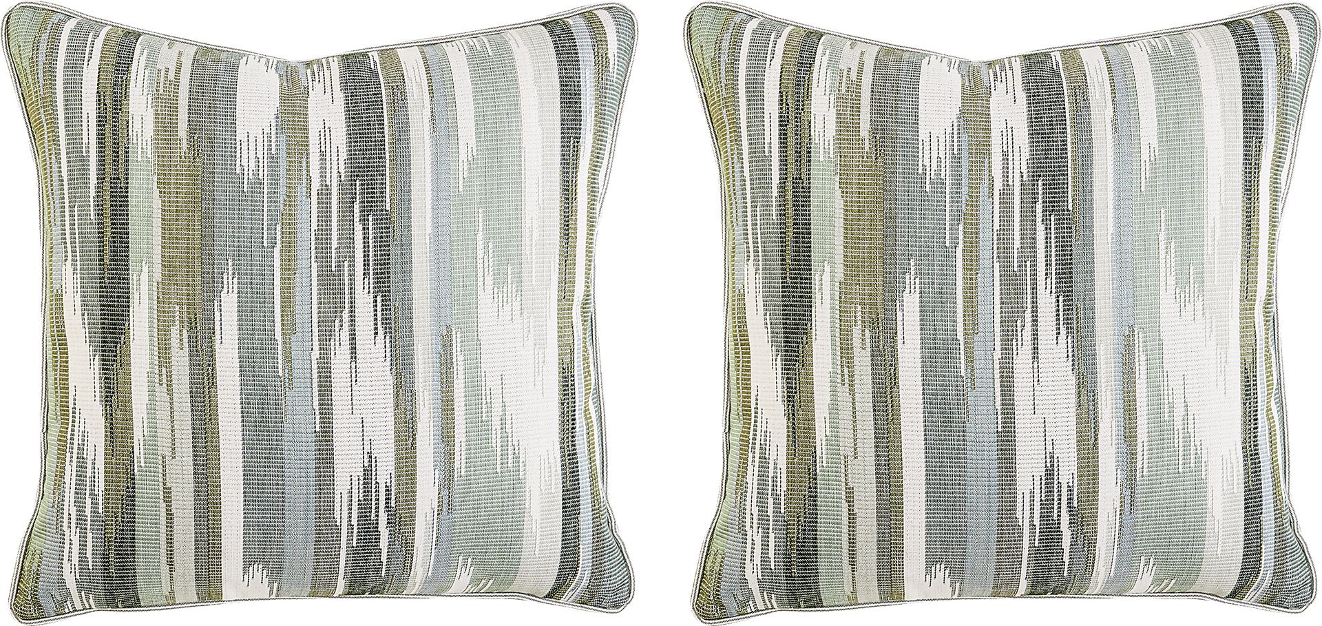 Transformation Moss Indoor/Outdoor Accent Pillow, Set of 2 - Image 1
