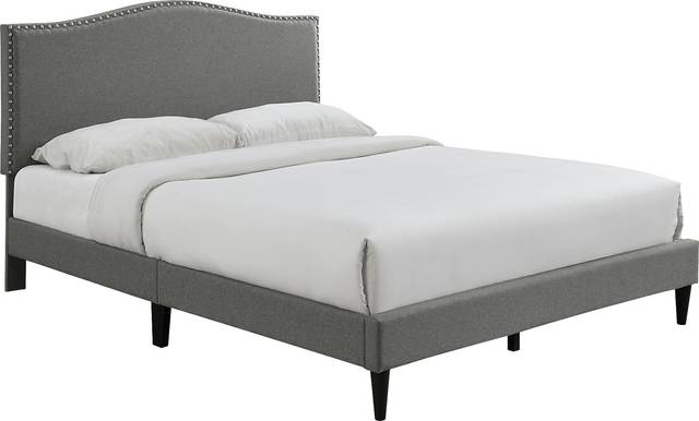 Trapon Stone King Bed - Thumbnail - Image 1