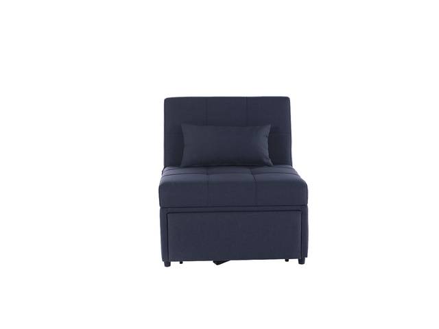 Traskwood Blue Sleeper Chair - Thumbnail - Image 2