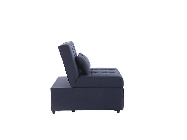 Traskwood Blue Sleeper Chair - Thumbnail - Image 3
