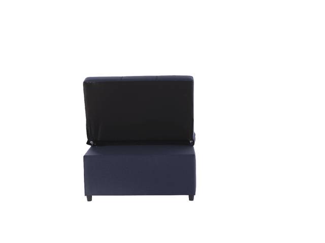 Traskwood Blue Sleeper Chair - Thumbnail - Image 5
