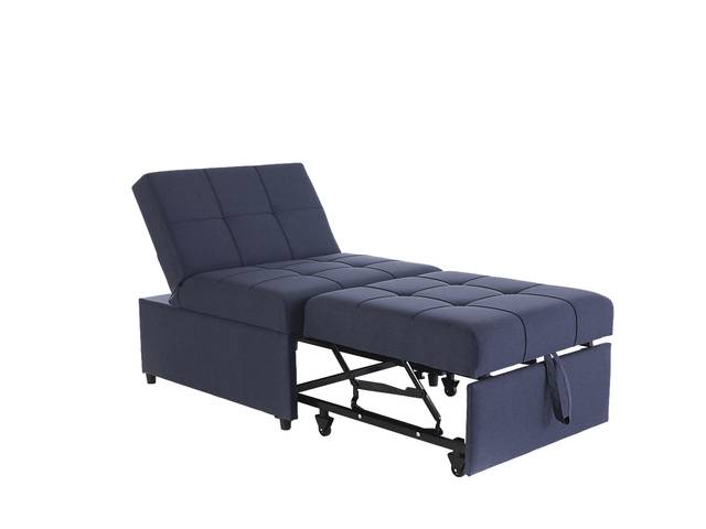 Traskwood Blue Sleeper Chair - Thumbnail - Image 10