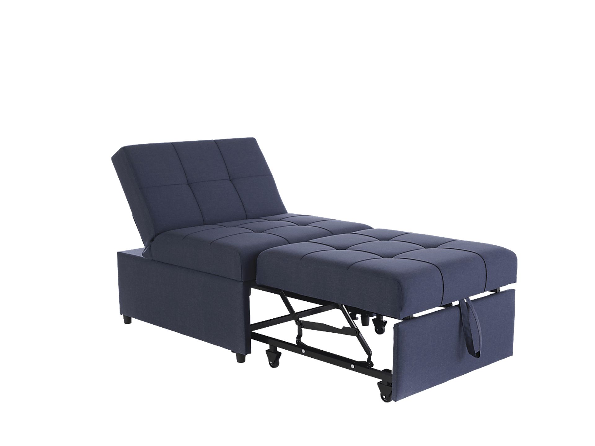 Traskwood Blue Sleeper Chair - Image 10