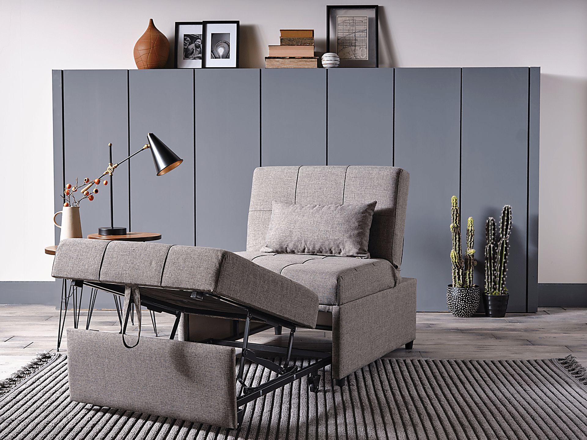 Traskwood Gray Sleeper Chair - Image 14